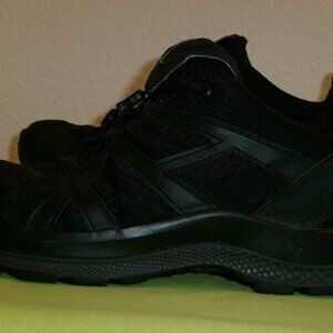 Great condition, HAIX, Men's size 11, Black, with HOKA Time to Fly insoles